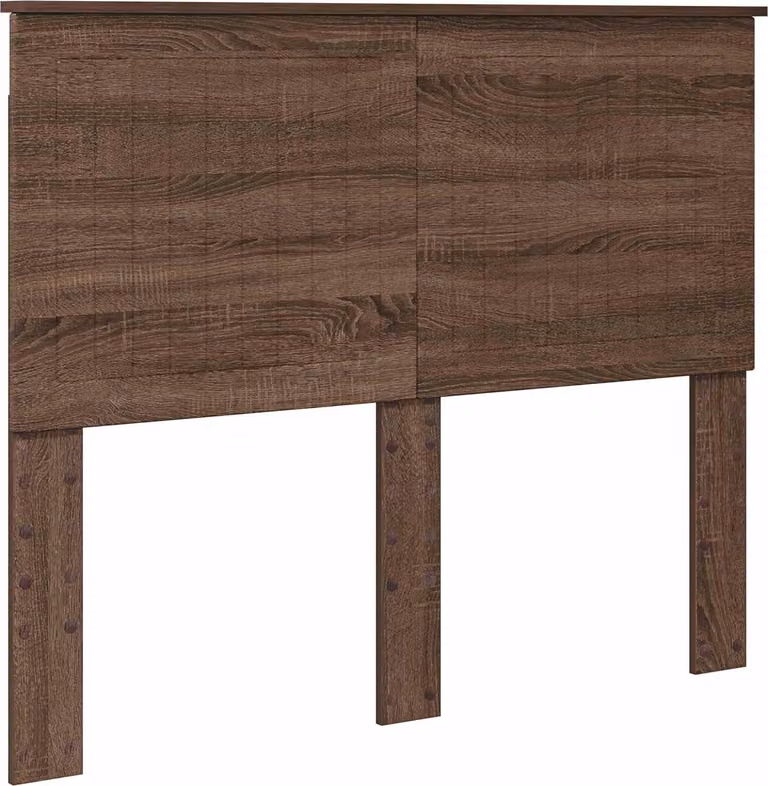 Testiera con testiera Rovere Marrone 135 cm Legno multistrato