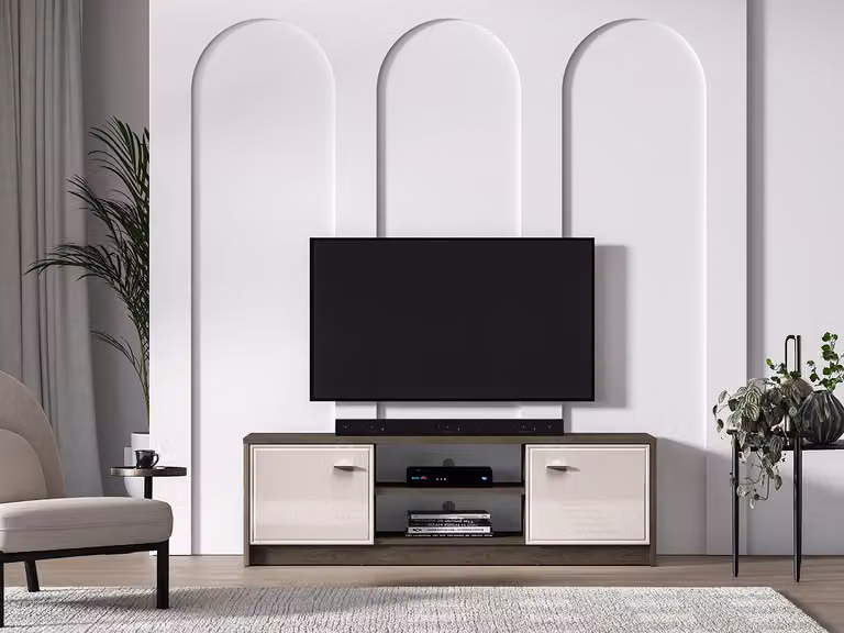 Mobile TV SAFIEH - rovere / cashmere