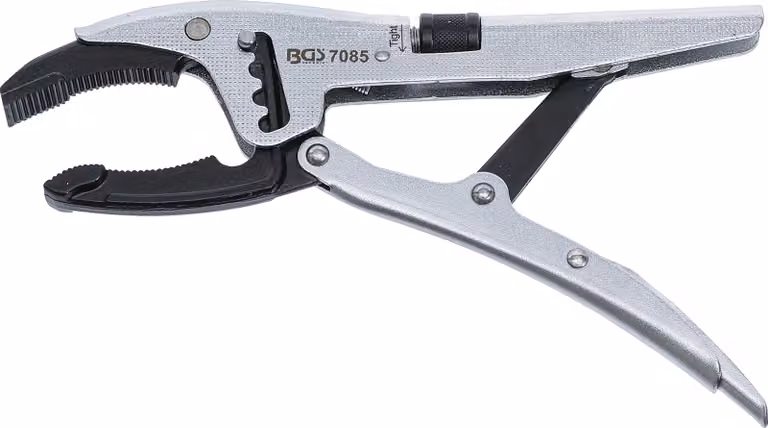 BGS Pinza a 4 pieghe a regolazione rapida con ganascia inferiore sfalsata tipo francese 250 mm - 7085