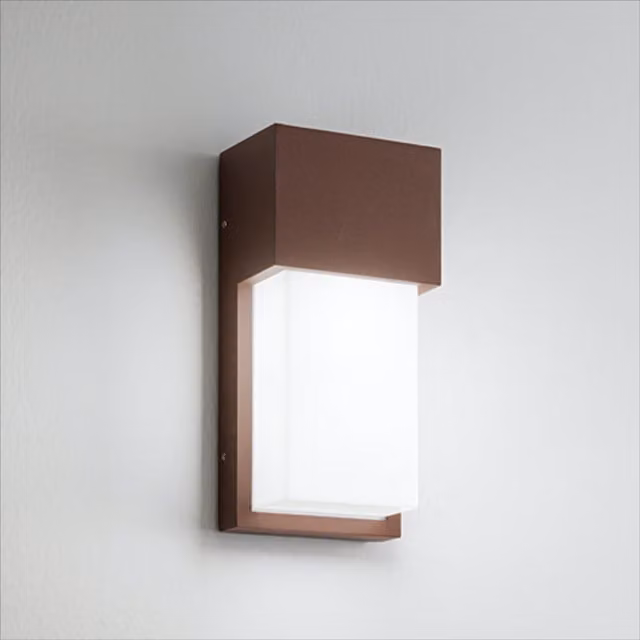 Isy EST Smart Applique Outdoor in metallo per giardino e balcone, disponibile in bianco, nero o marrone