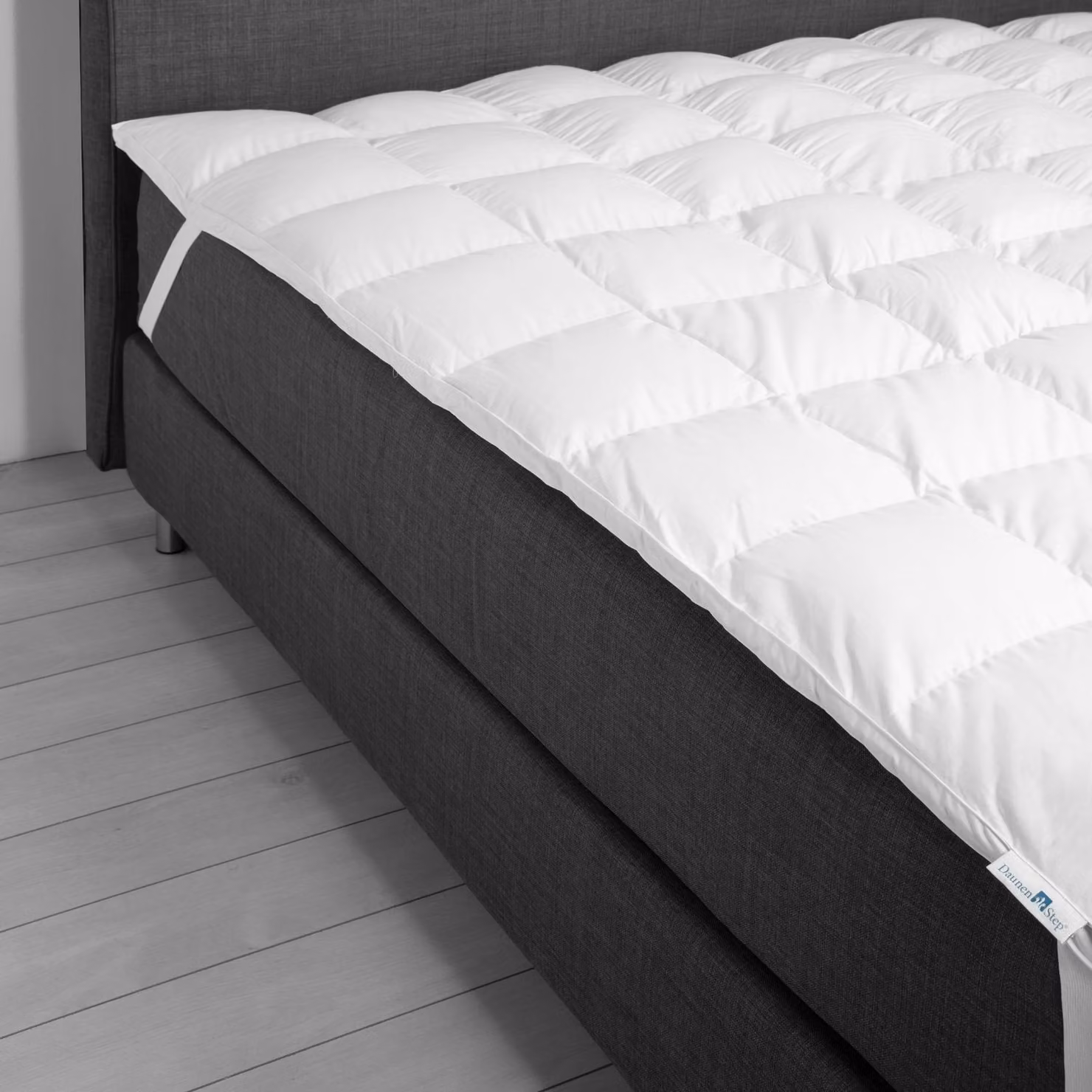 Topper in piuma e piumino DaunenStep Nuvola Ultrasoft bianco per adulti – 2