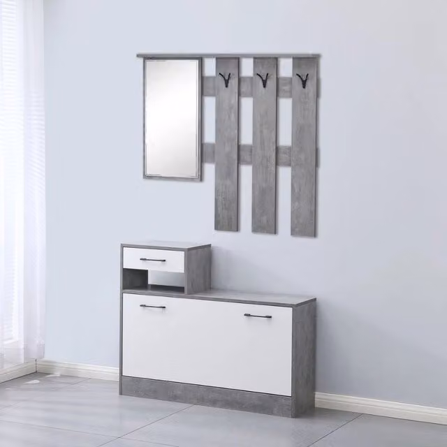 Mobile ingresso con specchio 100x180x25 cm