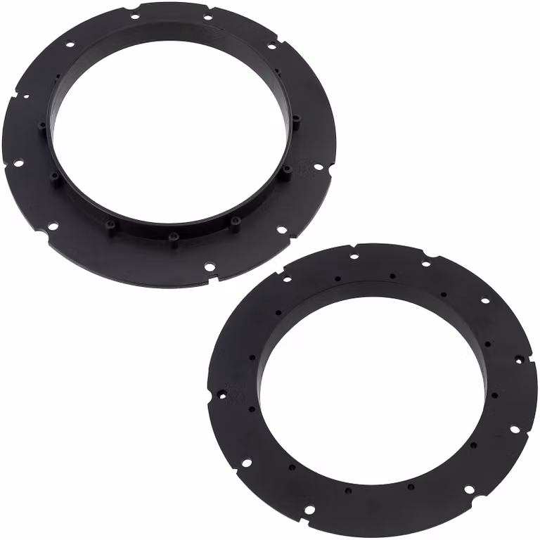Solidchoice - Set di 2 adattatori per altoparlanti per auto, diametro 165 mm