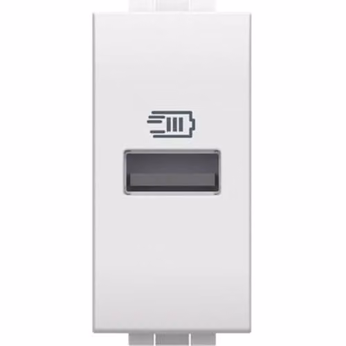 Caricatore LivingLight USB tipo A Bianco