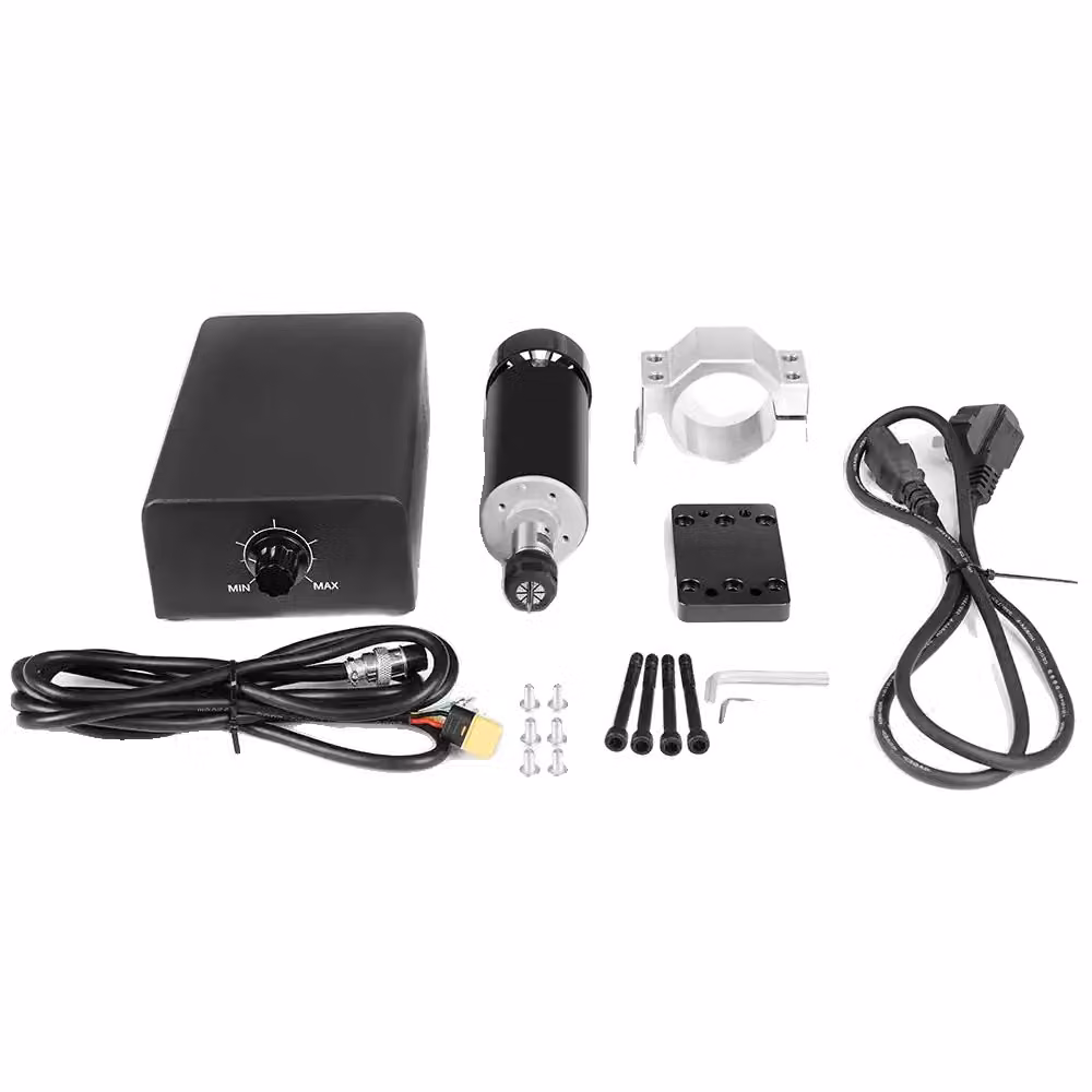motore mandrino CNC da 500W, velocità minima di 12000 giri/min, raffreddamento ad aria forzata, kit mandrino da 500W, UE