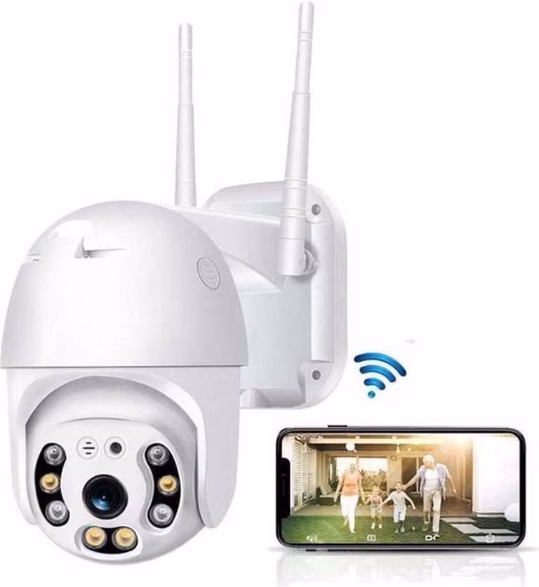 Telecamera IP dome wireless - orientabile in orizzontale e in verticale