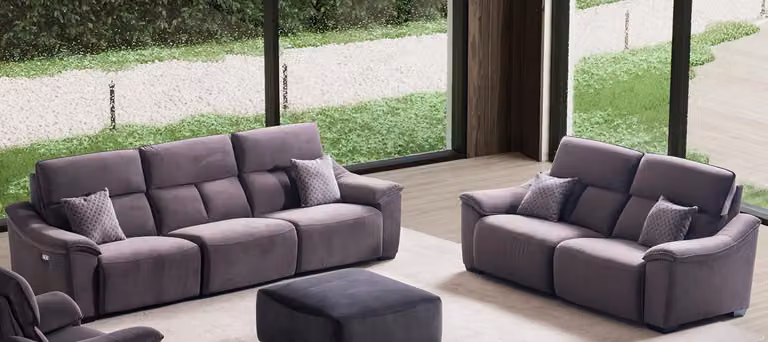 Sofagarnitur 3+2 Sitzer Set Design Sofa Polster Couchen Couch Modern Luxus