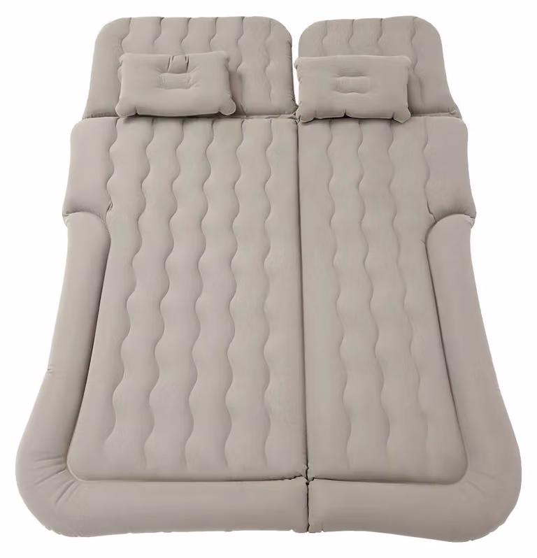 Materasso gonfiabile, design portatile, comfort e resistenza, grigio