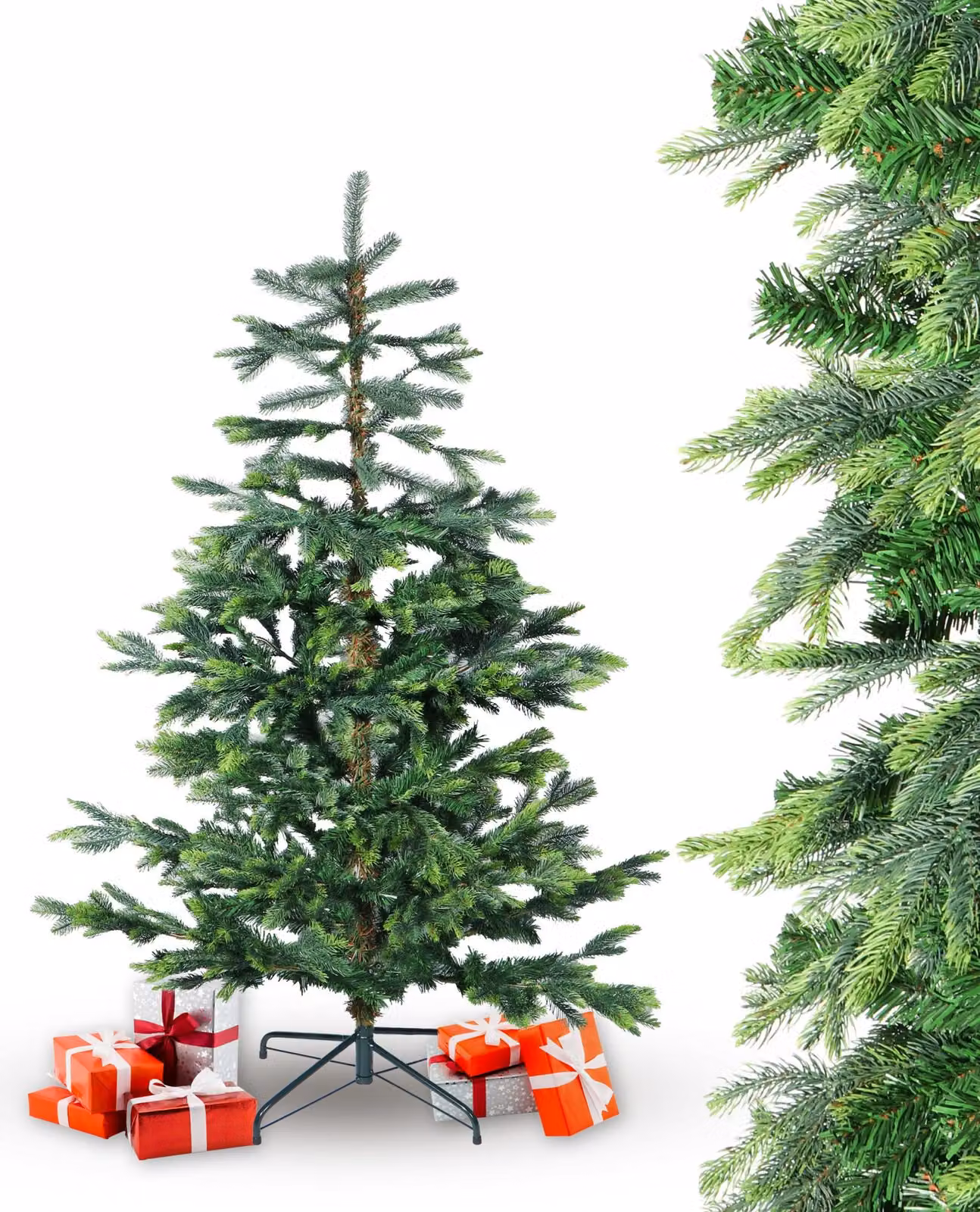 BonTree abete artificiale albero di Natale senza LED albero di Natale : 150 cm : Albero