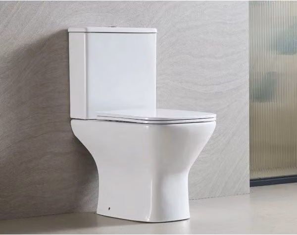 AMPIFOLIS pacchetto WC autoportante 60x36,5x79 cm con sedile freno a caduta