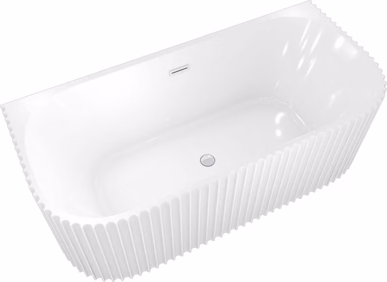 vasca freestanding in acrilico F07-B-EA 170x80cm senza rubinetto