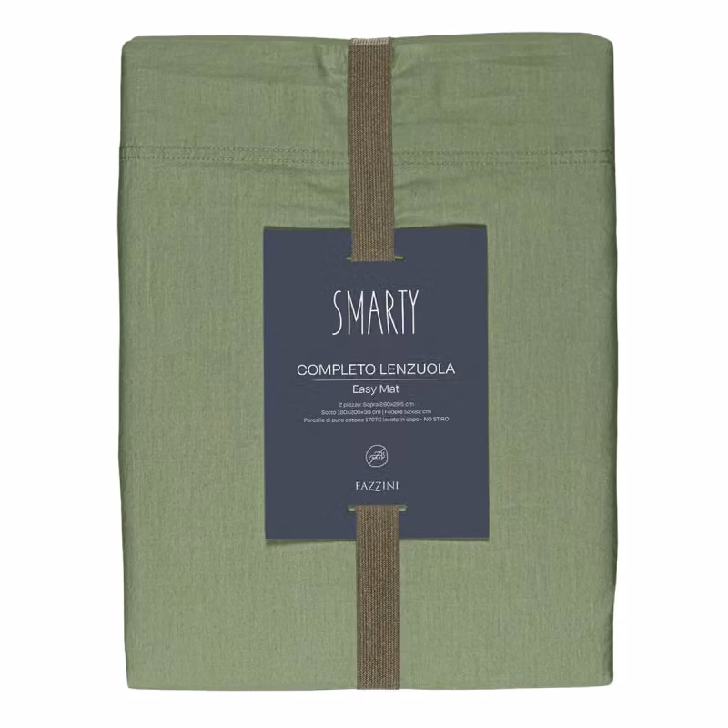 EASY MAT Completo letto - Taglia: 2 piazze,Colore: EASY MAT - VERDE