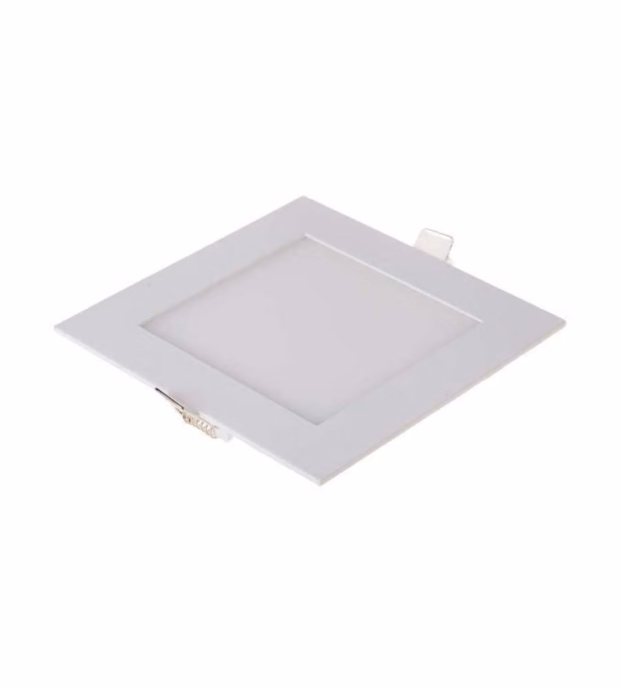 V-TAC Mini Pannello LED 12W Montaggio ad Incasso Quadrato 2700K