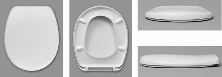 Sedile WC DIANA O200 cerniera in acciaio inox bahama beige