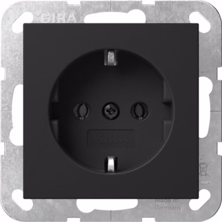 GIRA 4180005 Sistema SCHUKO SRK 55 Schwar (4180005)