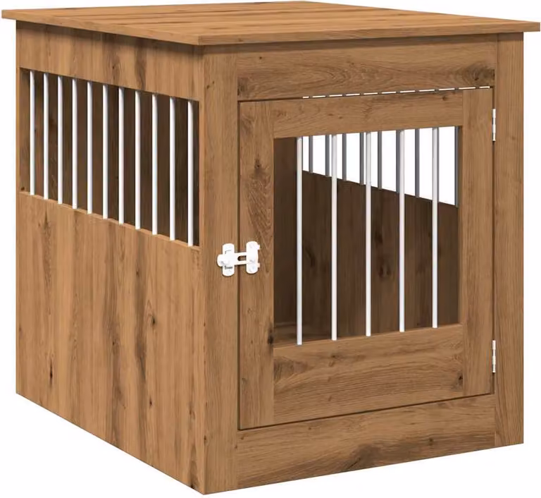 Gabbia Cani Arredamento Rovere Artigianale Legno Multistrato