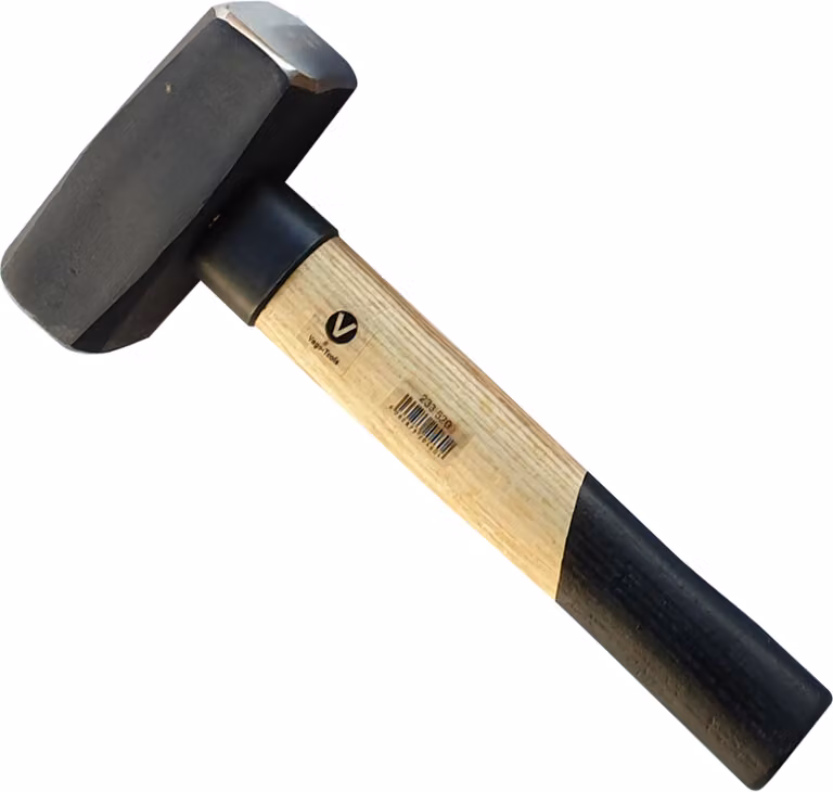 Martello da carpentiere, martello da fabbro, mazza da 1500 g, martello da carpentiere