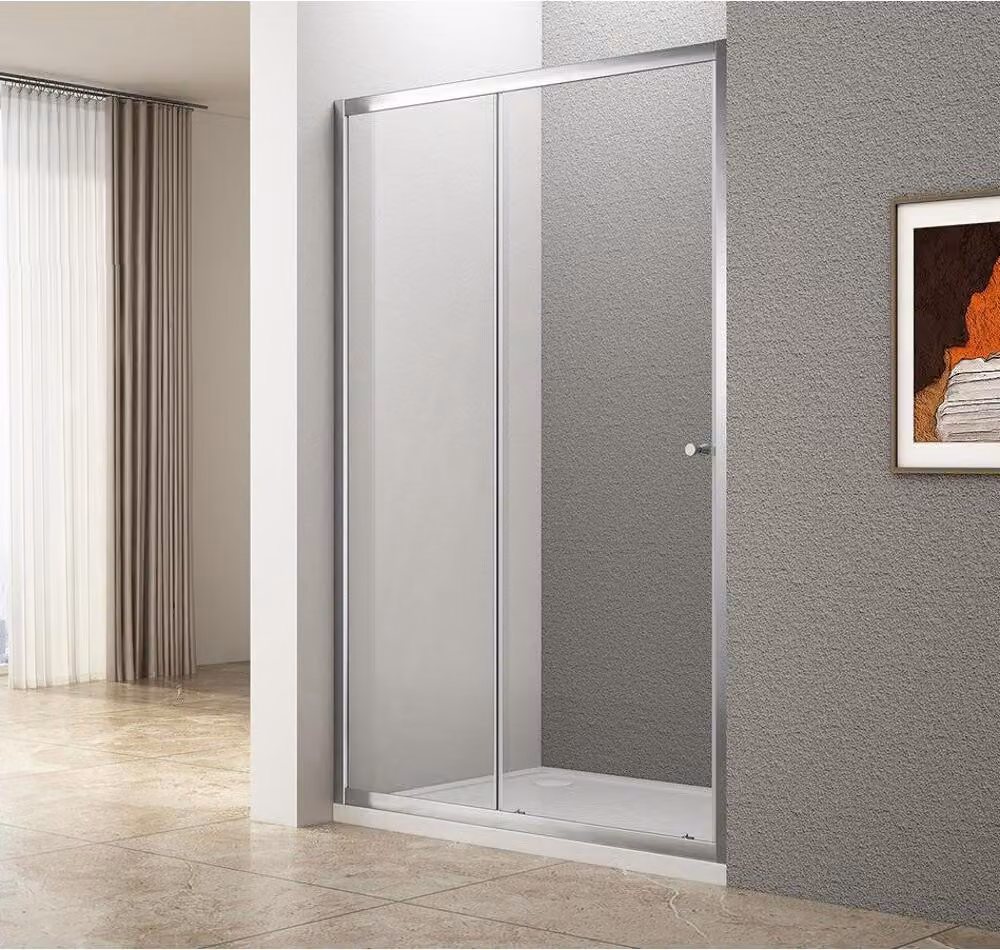UGGA porta scorrevole per doccia 1200 mm, vetro trasparente
