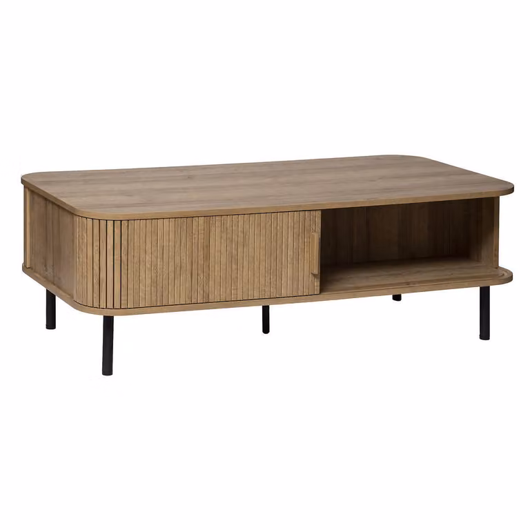 Comodino a 2 ante "Colva" beige 120x60 cm - Atmosphera, arredamento d'interni
