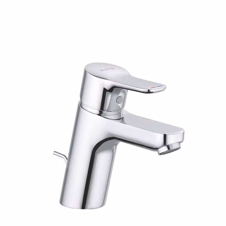 Miscelatore Kludi Pure&Easy WT-EH DN15 senza pressione con scarico in metallo, cromato, 1 pz.