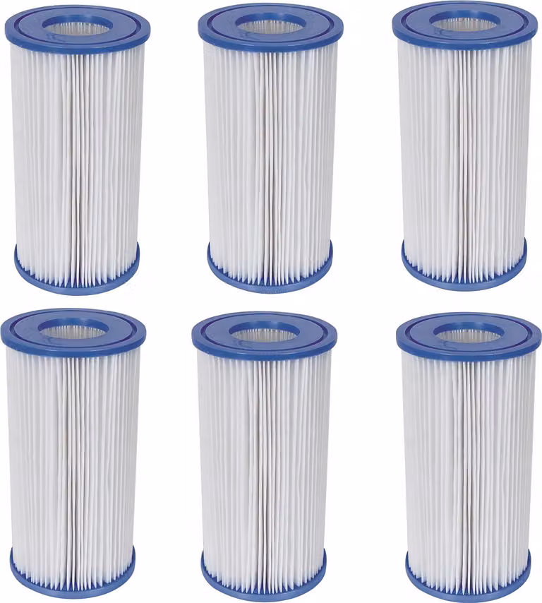 6x cartuccia filtrante Bestway misura 3 per Quick Up Pool cartuccia filtrante 58012