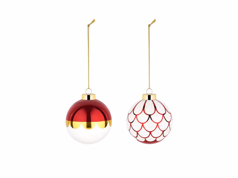 Delight Palla di Natale NZ04SET4 - Set da 2