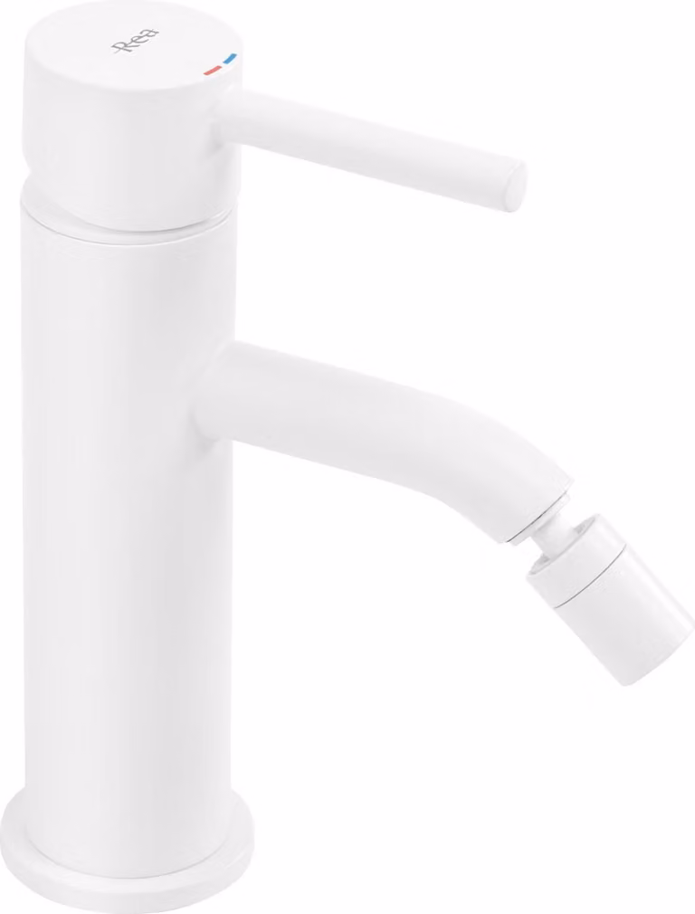 Rubinetto da Bidet Rea Lungo White Matt