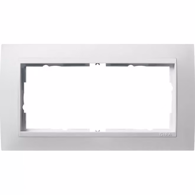 Cornice doppia o.MS op.ws per evento in bianco puro - Cornice doppia bianca 1002334
