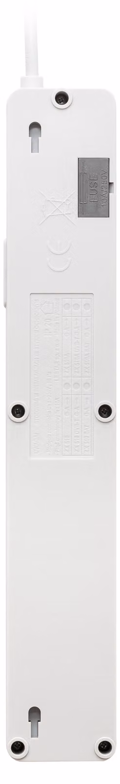 Lestar LESTAR ZX 510 G-A K.:SZ 5,0M protezione da sovratensioni Bianca 5 prese CA 230 V 5 m