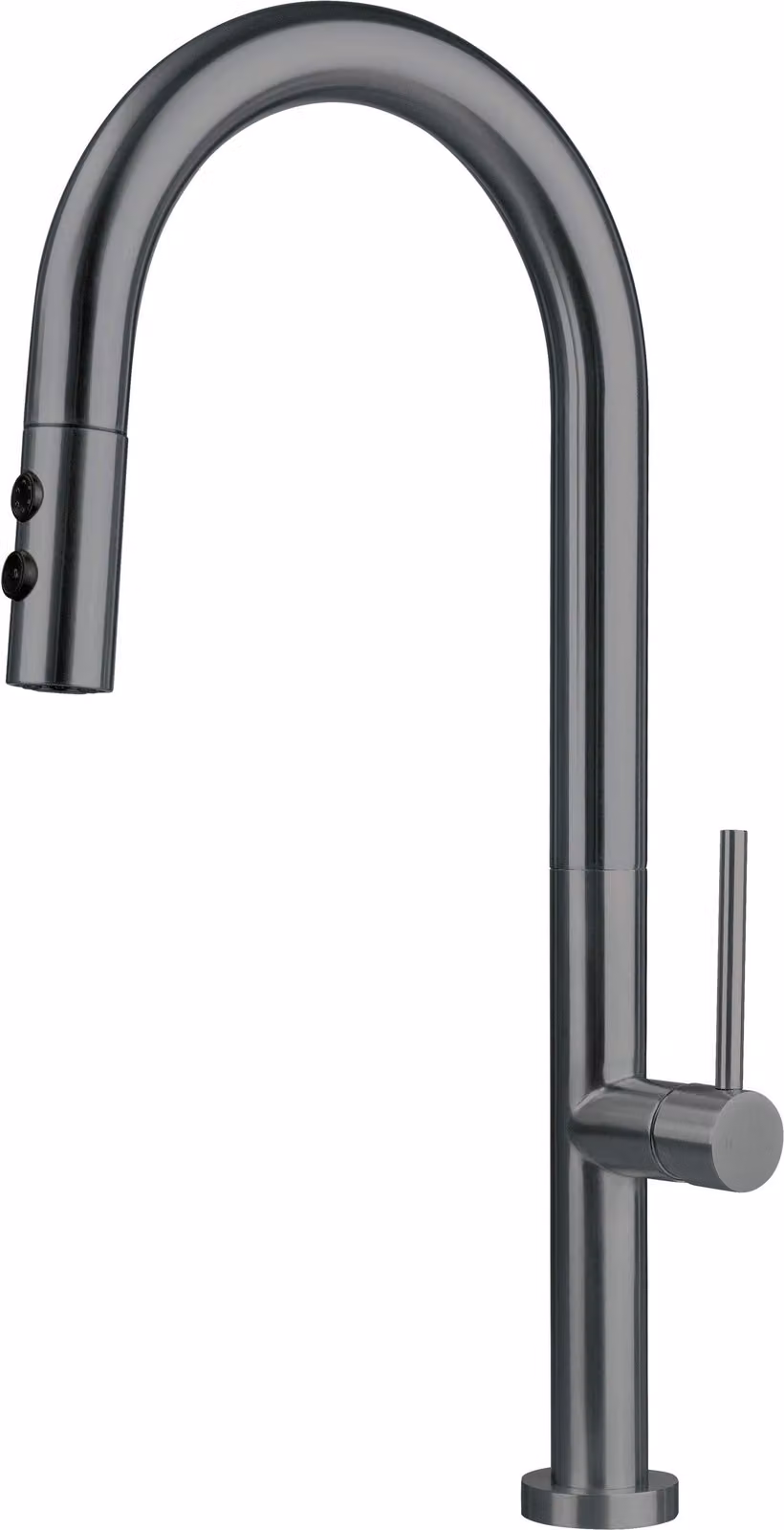 Kitchen faucet with pull-out spout - 2 types of spray