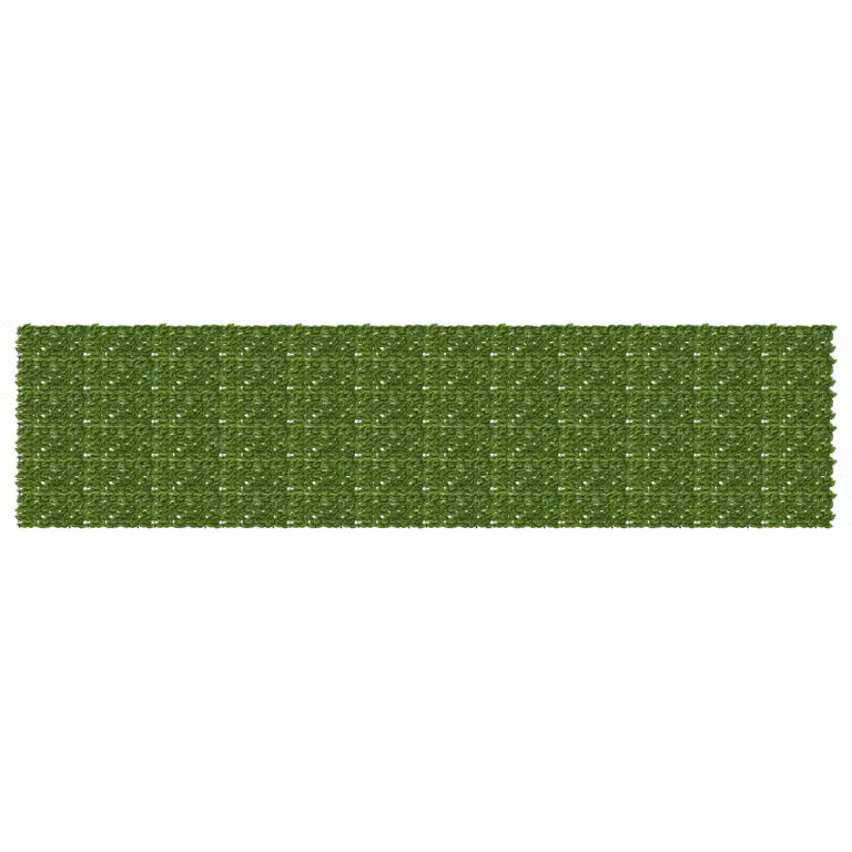 Schermo per balcone con siepe artificiale vidaXL, Verde e Giallo, L: 600 cm, H: 150 cm