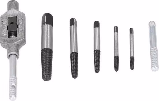 Set universale in metallo per rubinetti rotti con filo trasparente da 3-19 mm, distanza standard