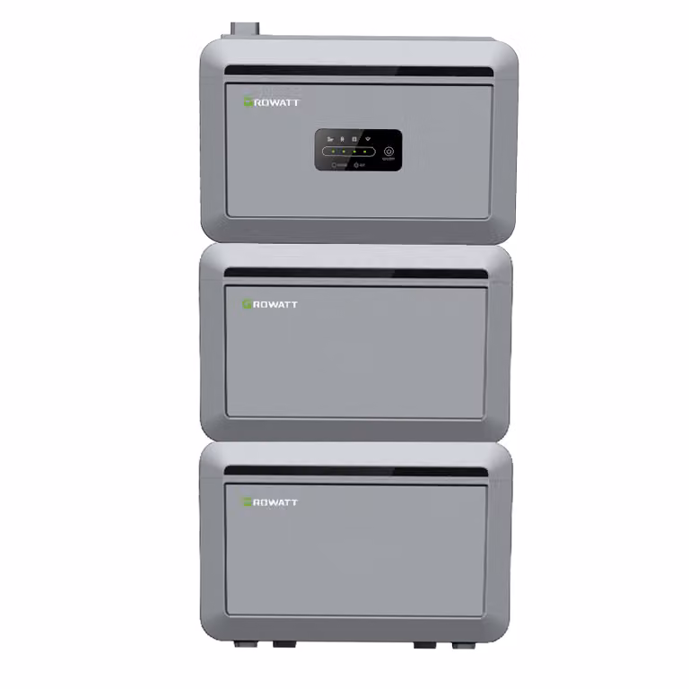 Growatt NEXA 2000 Accumulatore all in one (2048WH) con 2 batterie di estensione, facile installazione, stazioni elettriche da balcone, IP66