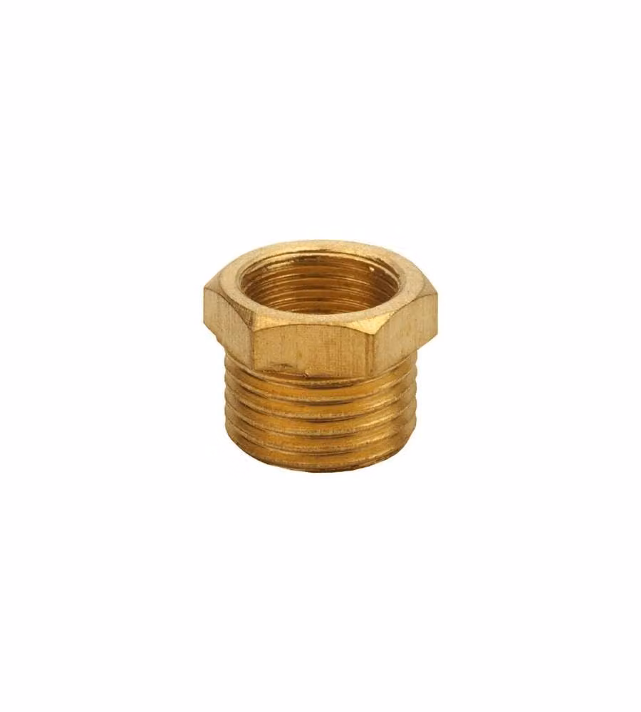 Idrobric Raccordo riduzione MF 1/2"x3/8" in ottone giallo