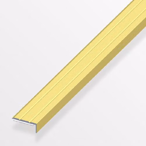 Profilo Chiusura 25X8 Alluminio Ottone 1 Metro