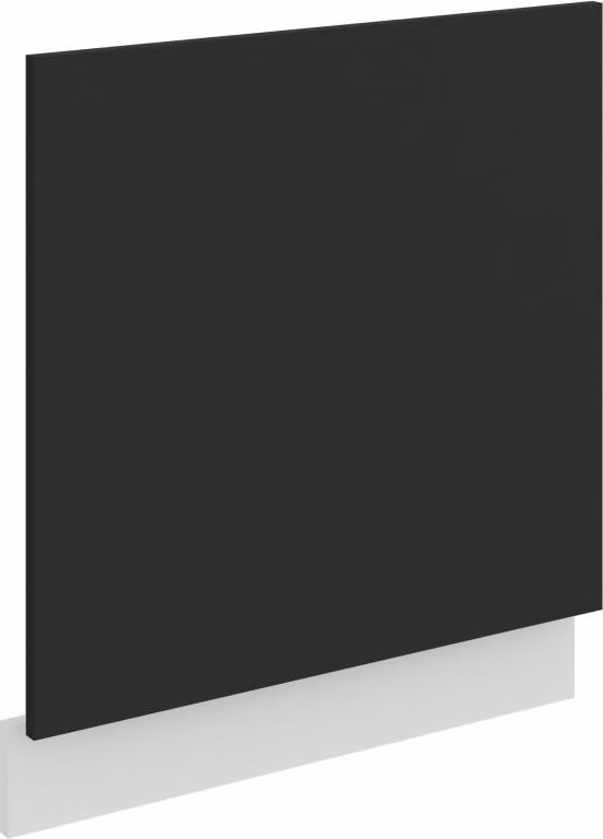 Sportello per lavastoviglie da incasso LUNARA - 60x57 cm, nero / bianco