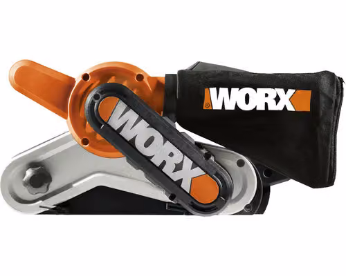 Levigatrice a nastro WORX 950W 76mm x 533mm WX661.1, incl. accessori
