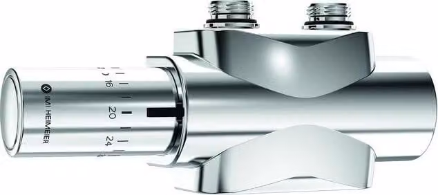 Valvola HEIMEIER Multilux 4-Set Halo a due tubi, cromata