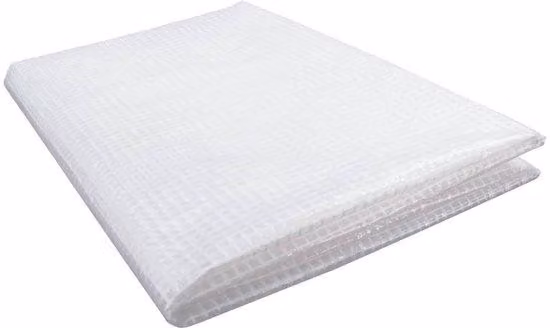 Pellicola per serra rinforzata in alluminio - 3x4 metri - 140 g/m² - Bianca