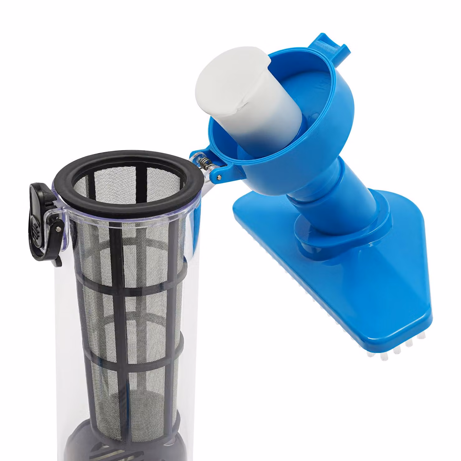 Aspirapolvere per piscine 3-in-1 - Blu e bianco - Adatto per idromassaggio e piccole piscine