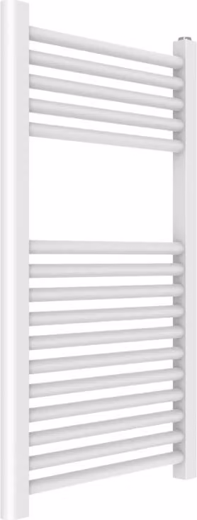 Scaldasalviette idraulico 45x77 acciaio bianco
