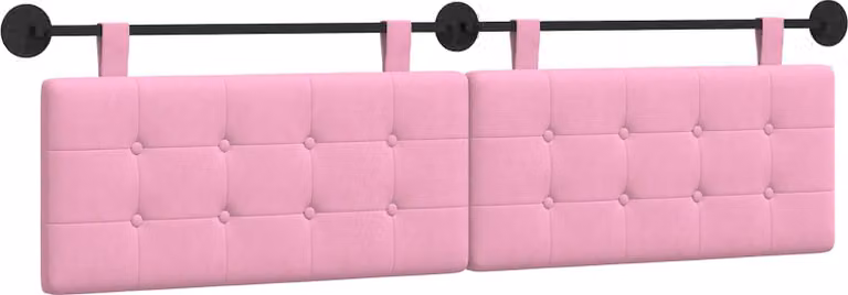 Testiera sospesa Rosa Tessuto