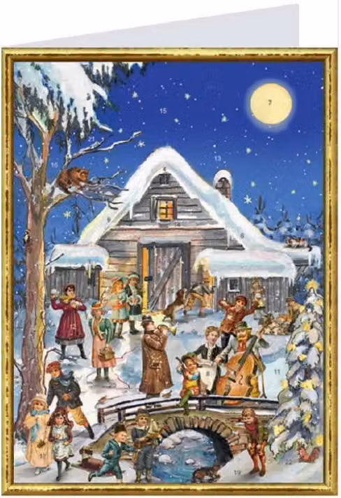 Mini calendario dell'Avvento: musica natalizia con contrabbasso e tromba
