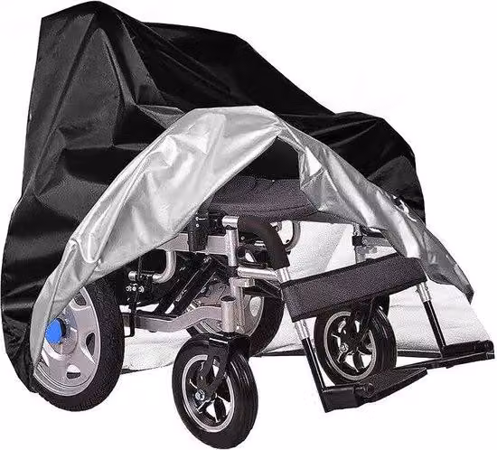 Copertura impermeabile per sedia a rotelle - Resistente e antivento (115 x 75 x 130 cm)