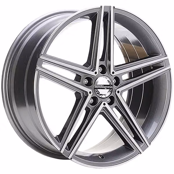 Alufelge Tecnomagnesio Viper Evo 8.5 19 5 112 45 Antracite Diamantato
