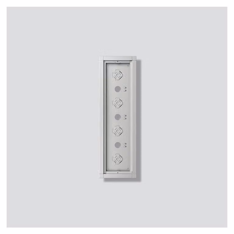 Custodia da incasso Siedle GA 612-4/1-01 SM argento metallizzato