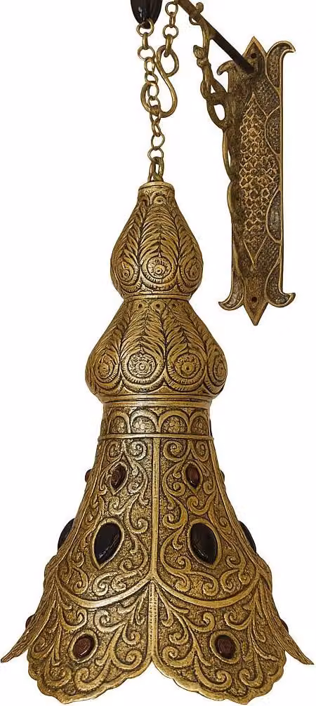 Marocchino Orientale Lampada In Ottone Plafoniera Lampada Luce A Sospensione