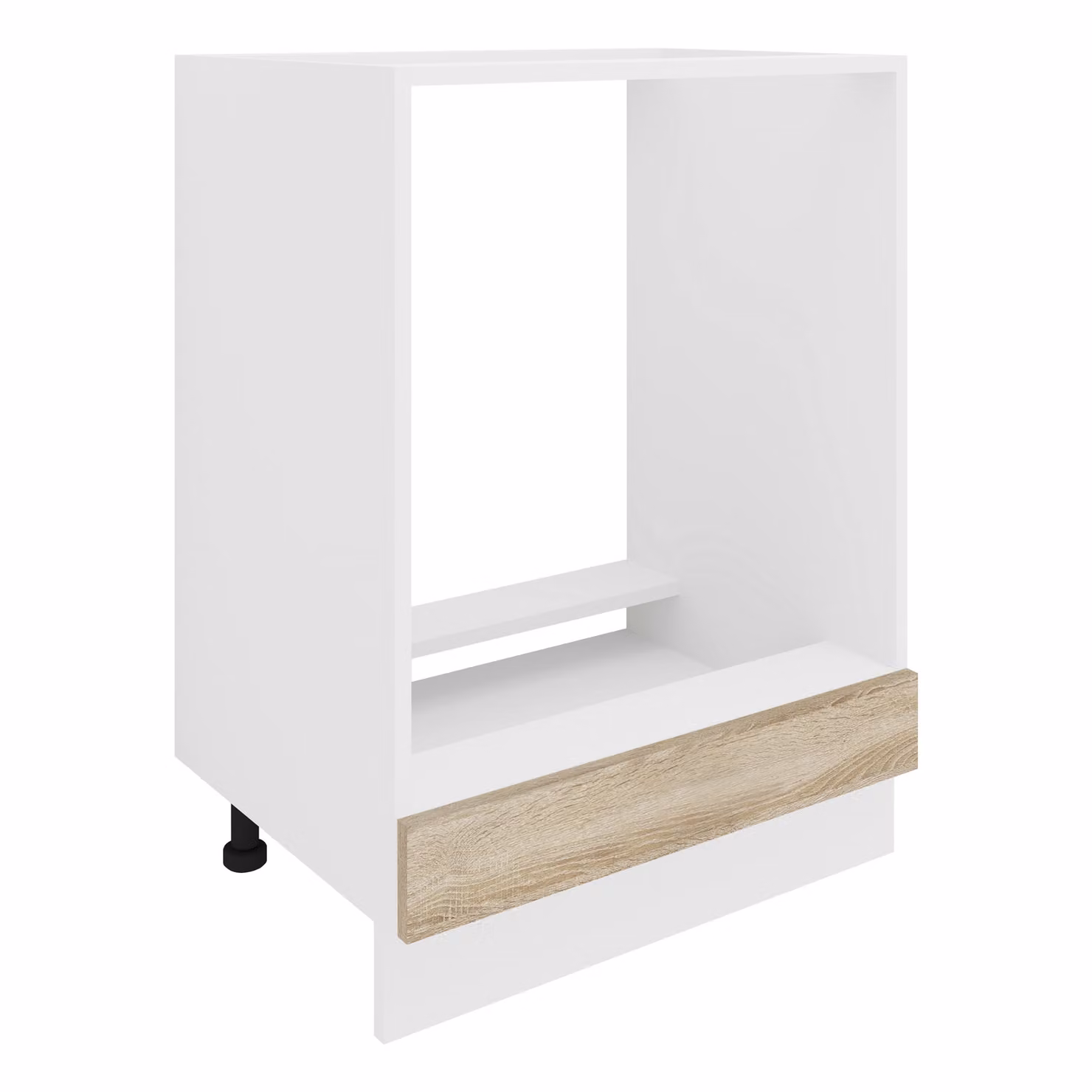 Armadio per fornaci | Dimensioni ca. H. 82 x W. 60 x. T. 46 cm | Armadio per mobili | Piedi regolabili | Armadio da forno Esilo