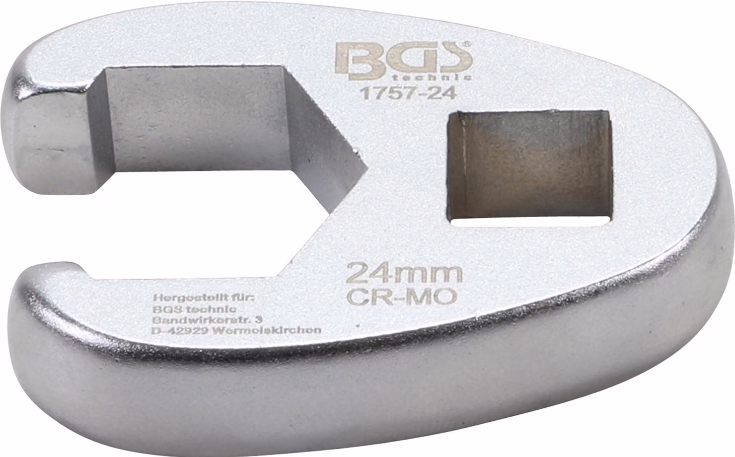 BGS Chiave quadrata a bussola 12,5 mm (1/2") SW 24 mm - 1757-24