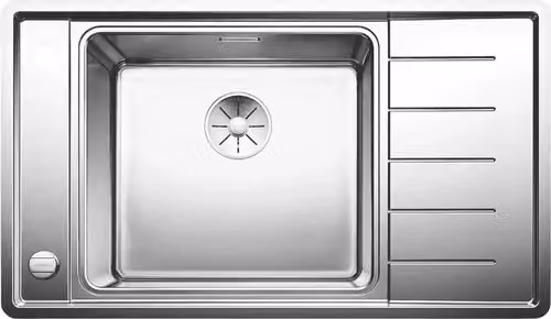 Lavello in acciaio inox Blanco ANDANO XL 6 S-IF Compact 500 x 860 mm 523002